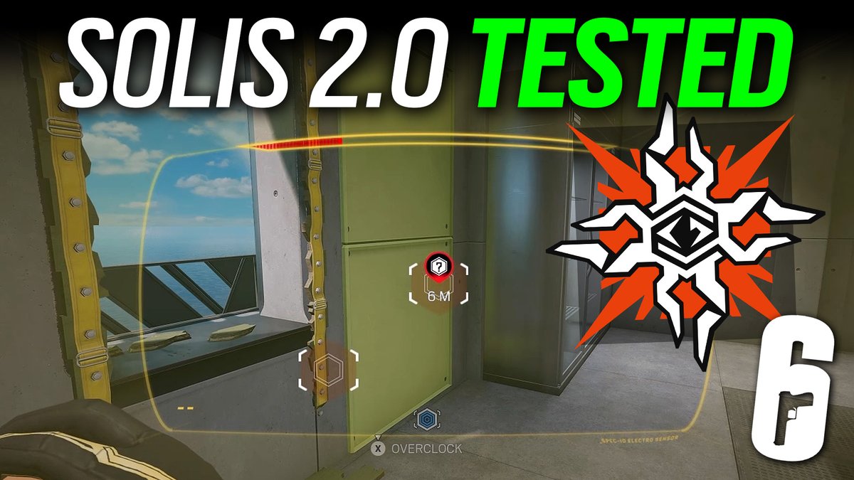 Today we are looking at the new Solis

Vid: youtu.be/3eT-S508qkk

#RainbowSixSiege #r6s
