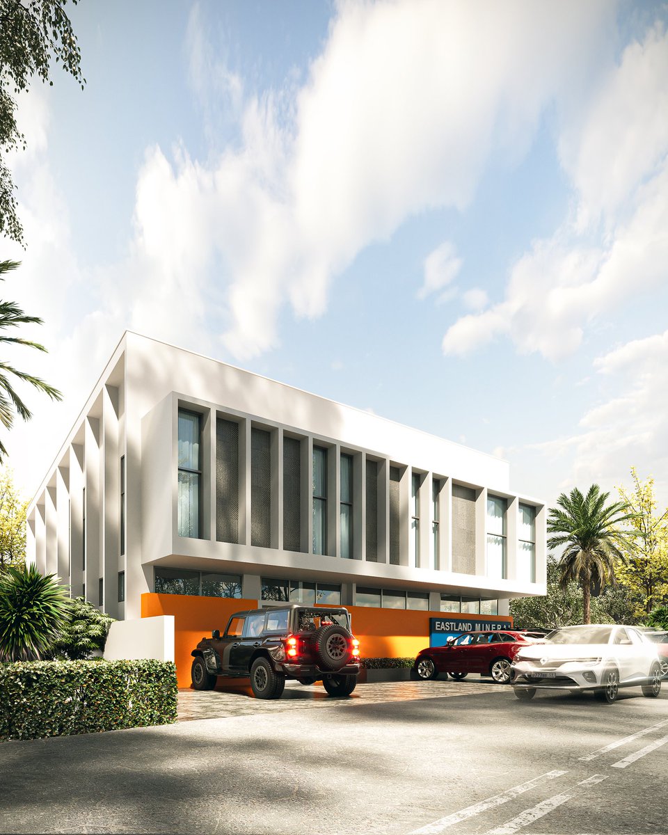 SquareSlope's tweet photo. Here at Square Slope we have the have the design range to go from residential buildings to public spaces to even our latest design, a Water Processing and Packaging facility located in  Koforidua. #squareslope #architecturaldesign #3dsmaxcorona #archviz #hydratingthefuture https://t.co/1kVoDcDHXc