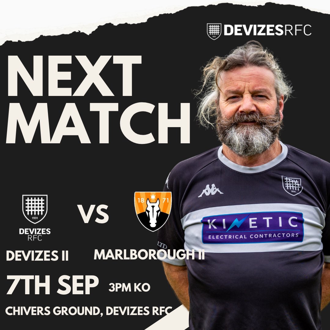 Devizes RFC (@devizesrfc) on Twitter photo And the season begins…!
We have two huge matches this Saturday as the 1st XV travel down to @sherborne_rfc for the first time in a few years.
The mighty 2s face <a href="/MarlboroughRFC/">Marlborough Rugby</a> 2s at HOME!
3pm kick offs for both games. Let’s goooooo!
#upthevize
⚫️⚪️⚫️ And the season begins…!
We have two huge matches this Saturday as the 1st XV travel down to @sherborne_rfc for the first time in a few years.
The mighty 2s face <a href="/MarlboroughRFC/">Marlborough Rugby</a> 2s at HOME!
3pm kick offs for both games. Let’s goooooo!
#upthevize
⚫️⚪️⚫️