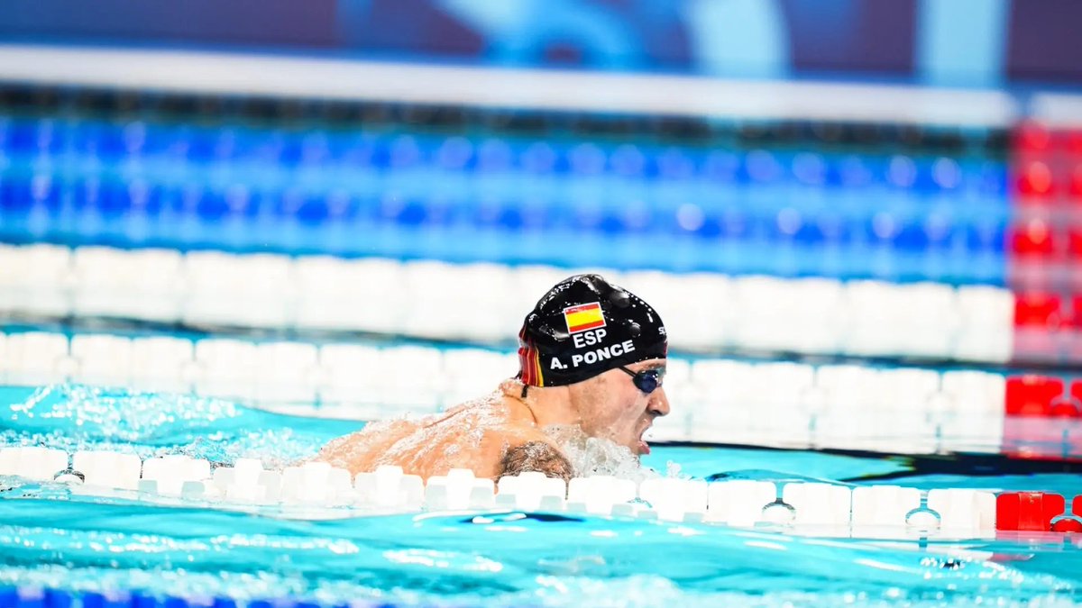DiaPerfectoFM's tweet photo. Más éxitos en la piscina: Toni Ponce se cuelga la plata en los 100m braza de los Juegos Paralímpicos https://t.co/S0djs6333D https://t.co/nyLd8grqz1