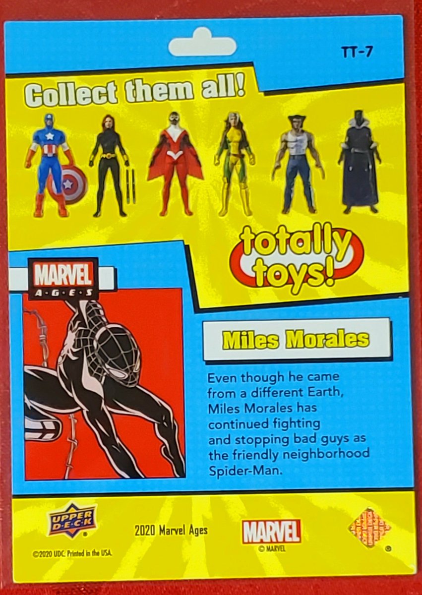 tcgshowcase's tweet photo. Get yours today!

#tcgshowcase #tcgart #tcgmuseum #upperdeck #marvel #marvelages #totallytoys #milesmorales #spiderman https://t.co/NPbFVcx6aZ