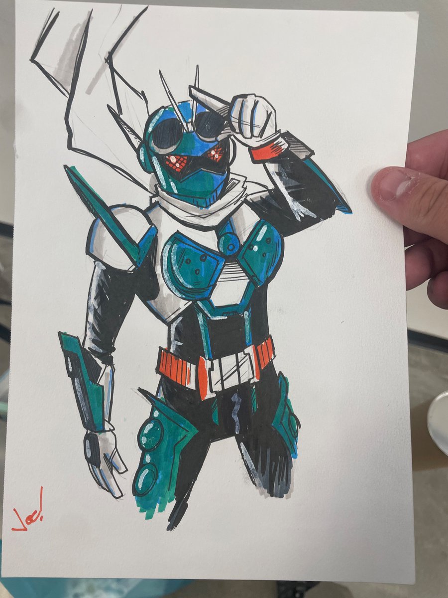 Still very sore from D-Con yesterday, but an absolute highlight was getting the Goodest Boy drawn by the amazingly talented <a href="/Joe_Hunter/">DOCTOOORRRR BITCHCRAAAAAFT</a>
