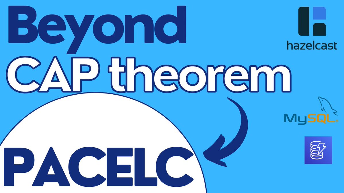 TechPrimers's tweet image. PACELC Theorem | Beyond CAP Theorem | System Design Primer
#CAPTheorem #SystemDesignPrimer #PACELCTheorem
youtu.be/rVF0Oi_R84Q
