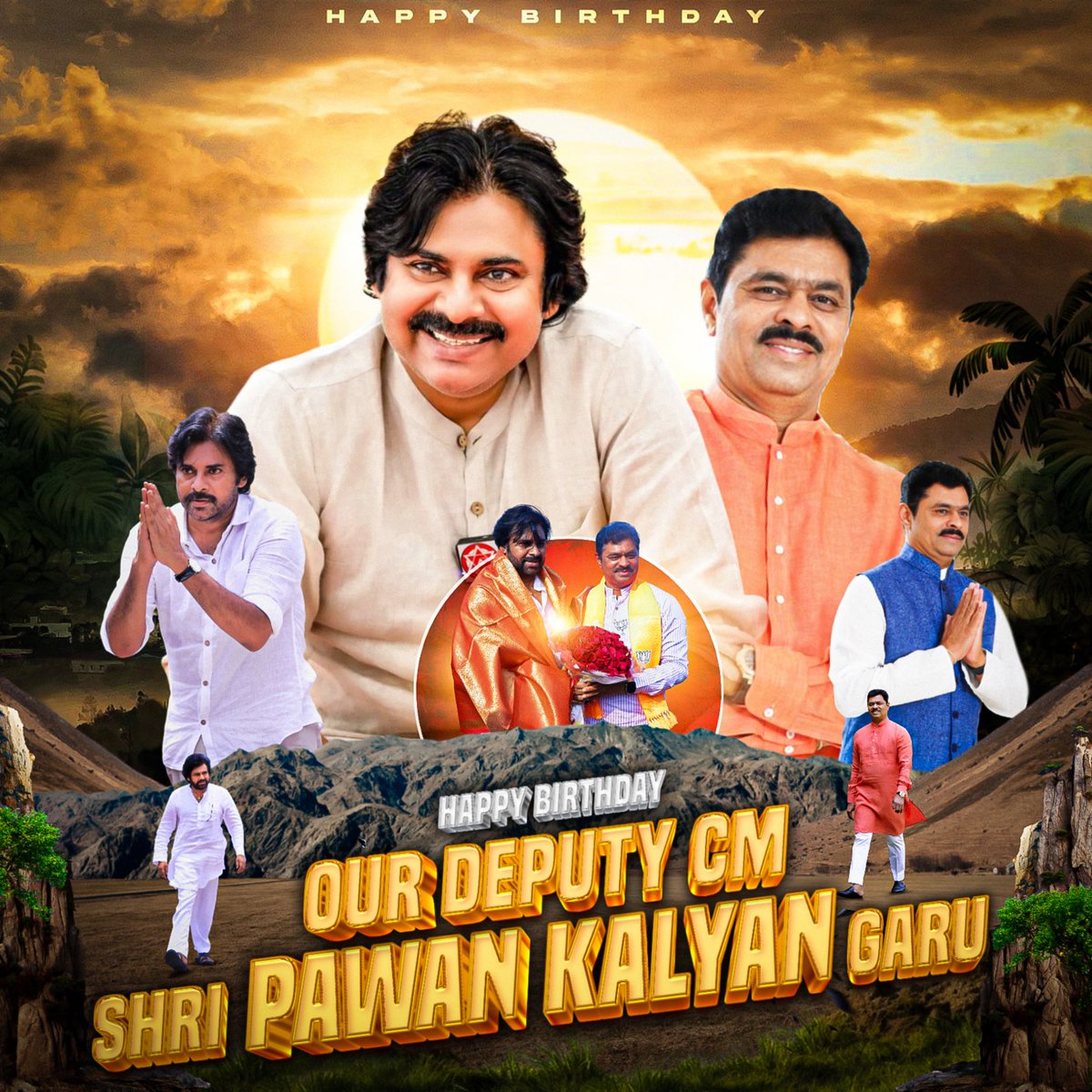 Dr. CM Ramesh (@cmramesh_mp) on Twitter photo ఆత్మీయ సోదరుడు, ఆంధ్రప్రదేశ్ ఉప ముఖ్యమంత్రివర్యులు, జనసేనాని శ్రీ <a href="/PawanKalyan/">Pawan Kalyan</a> గారికి హృదయపూర్వక జన్మదిన శుభాకాంక్షలు! మీరు ఇలాంటి పుట్టినరోజులు మరెన్నో జరుపుకోవాలని.. ప్రజాసేవలో నిమగ్నమై ప్రజలకు మరింత చేరువ కావాలని మనస్పూర్తిగా కోరుకుంటున్నాను.
#HappyBirthdayPawanKalyan ఆత్మీయ సోదరుడు, ఆంధ్రప్రదేశ్ ఉప ముఖ్యమంత్రివర్యులు, జనసేనాని శ్రీ <a href="/PawanKalyan/">Pawan Kalyan</a> గారికి హృదయపూర్వక జన్మదిన శుభాకాంక్షలు! మీరు ఇలాంటి పుట్టినరోజులు మరెన్నో జరుపుకోవాలని.. ప్రజాసేవలో నిమగ్నమై ప్రజలకు మరింత చేరువ కావాలని మనస్పూర్తిగా కోరుకుంటున్నాను.
#HappyBirthdayPawanKalyan