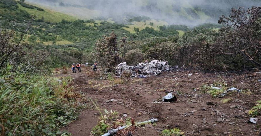 DOMINGUEZELEUTE's tweet photo. Helicopter Crash Near Volcano in Russia’s Far East Kills at Least 17 https://t.co/w1TUOH0Vek https://t.co/y2h7apizVu