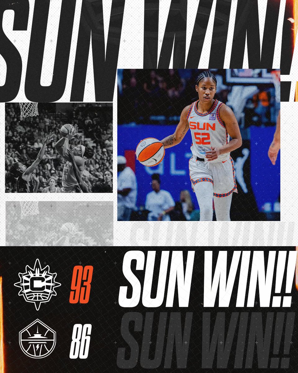 ConnecticutSun's tweet image. SUNday WIN

#BringTheHeat #SunWin