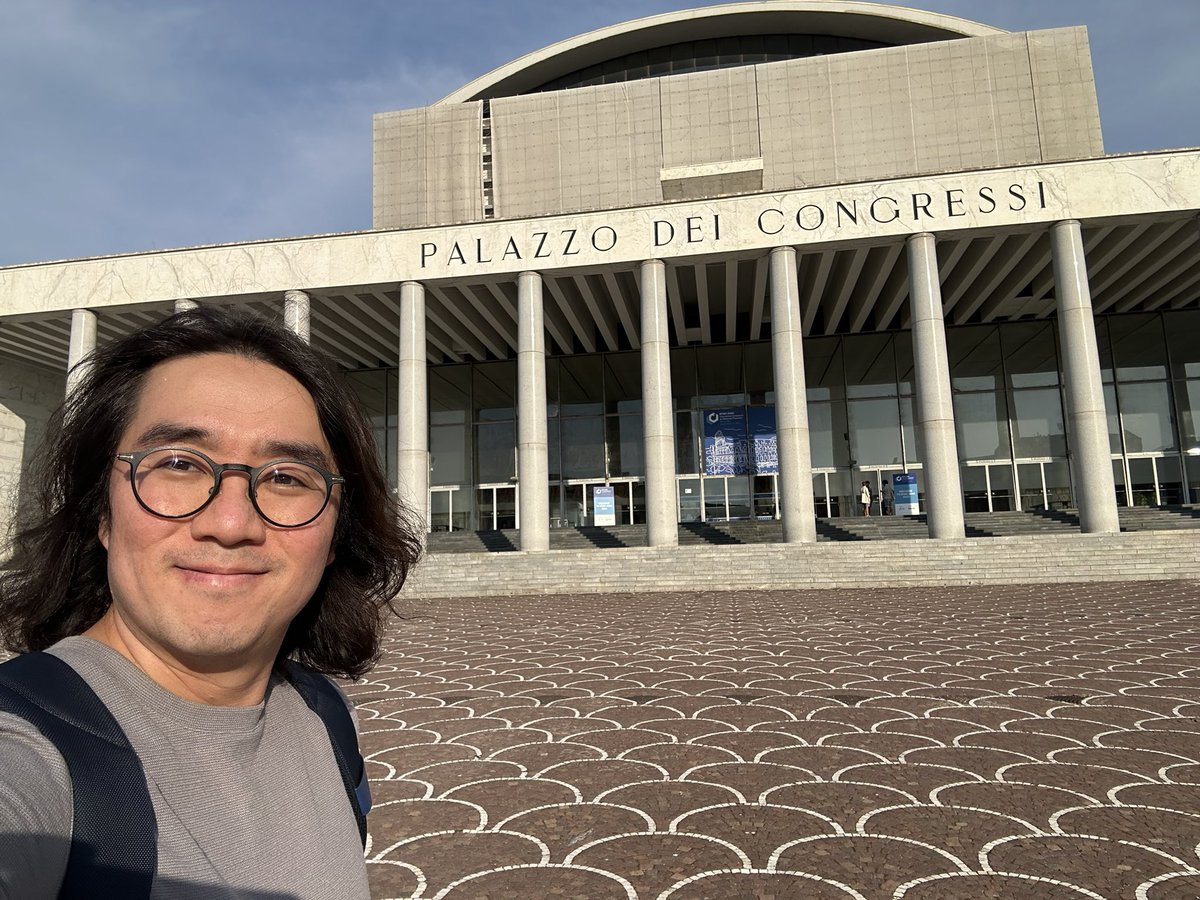 junseoklee's tweet photo. Just started International Symposium on Medicinal Chemistry (ISMC) at Rome, Italy. 
Fantastic scientific programs ahead. 

#EFMC #ISMC #ROME https://t.co/m9BpEKGvol