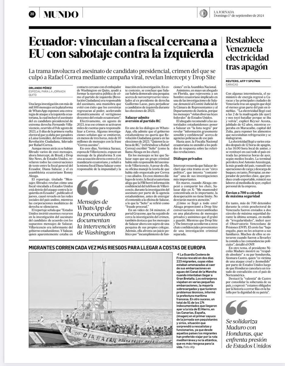 MashiRafael's tweet photo. Lo que no verás en la prensa corrupta ecuatoriana.
#LosCorruptosSiempreFueronEllos https://t.co/zDQew2X8K9