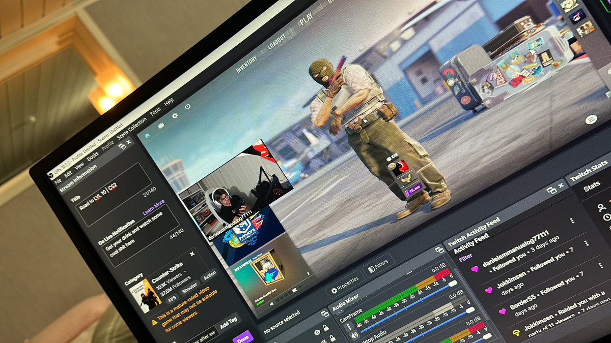 craniumif's tweet photo. Road to faceit LVL 10
Is pro in this game easy?
#cs2 #g2 #onetaps #pro https://t.co/G5sOJ9yLHy