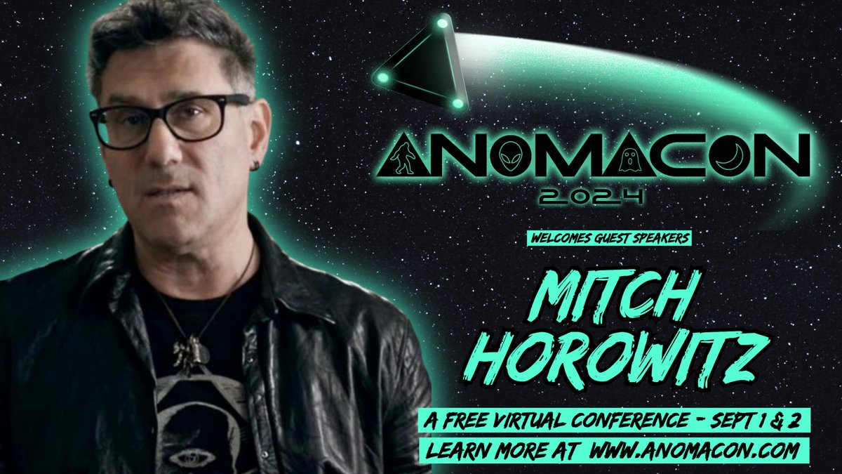 Somewhere in the Skies Podcast (@somewhereskies) on Twitter photo Next up at #ANOMACON we are going FULL <a href="/spectresignal/">SpectreVisionRadio</a> with <a href="/JimPerryNW/">Jim Perry</a> of <a href="/euphomet/">Euphomet</a> and <a href="/MitchHorowitz/">ππ’πππ‘ ππ¨π«π¨π°π’ππ³</a> - You can watch here: youtube.com/live/aQs8JwL30β¦ - #UFOtwitter <a href="/lionsgatesound/">LionsgateSound</a> Next up at #ANOMACON we are going FULL <a href="/spectresignal/">SpectreVisionRadio</a> with <a href="/JimPerryNW/">Jim Perry</a> of <a href="/euphomet/">Euphomet</a> and <a href="/MitchHorowitz/">ππ’πππ‘ ππ¨π«π¨π°π’ππ³</a> - You can watch here: youtube.com/live/aQs8JwL30β¦ - #UFOtwitter <a href="/lionsgatesound/">LionsgateSound</a>
