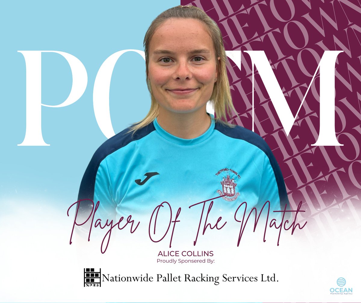 𝘽𝙚𝙚𝙯 𝙇𝙚𝙞𝙨𝙪𝙧𝙚 𝙋𝙡𝙖𝙮𝙚𝙧 𝙊𝙛 𝙏𝙝𝙚 𝙈𝙖𝙩𝙘𝙝 𝘼𝙬𝙖𝙧𝙙 | 🏆

Today's award goes to Alice Collins. A non stop performance across the pitch and a well taken goal. 

Well done <a href="/alicecollinss_/">Alice Collins</a> 👏🏻 👏🏻 

Proudly Sponsored by <a href="/RackingServices/">Nationwide Pallet Racking Services Ltd</a> 🤝🏻

#UTT #TogetherAsOne