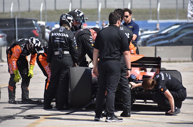 Frantically trying to get the Number 11 back on track. <a href="/MarcusArmstrng/">Marcus Armstrong</a>