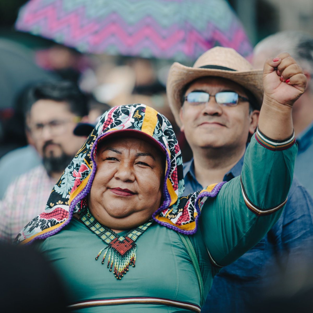 ¡Es un honor estar con Obrador!
#GraciasPresidente