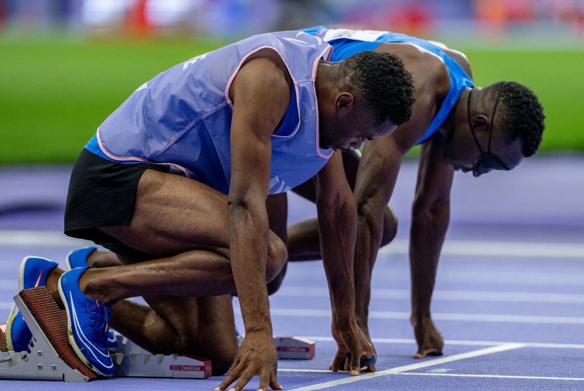 Para Athletics (@paraathletics) on Twitter photo Refugee Paralympic Team Hits the Podium at #ParaAthletics! ❤️💙💚
Guillaume Junior Atangana and Guide Donard Ndim Nyamjua have made history by becoming the first medallists from the Refugee Paralympic Team at #ParaAthletics:🥉 men's 400m T11
<a href="/Paralympics/">Paralympic Games</a> <a href="/Paris2024/">Paris 2024</a> <a href="/Refugees/">UNHCR, the UN Refugee Agency</a> Refugee Paralympic Team Hits the Podium at #ParaAthletics! ❤️💙💚
Guillaume Junior Atangana and Guide Donard Ndim Nyamjua have made history by becoming the first medallists from the Refugee Paralympic Team at #ParaAthletics:🥉 men's 400m T11
<a href="/Paralympics/">Paralympic Games</a> <a href="/Paris2024/">Paris 2024</a> <a href="/Refugees/">UNHCR, the UN Refugee Agency</a>