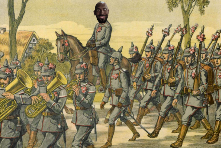 RNTmemecoin's tweet photo. In 1415, The Battle of Agincourt; Led by King Henry V composing of 5000-8000 longbowmen. Outnumbered by a 30,000 large French Army,

Against the Odds, the King led the English troops into hand-to-hand combat victoriously,

Brotherhood, Strength, and Honor Is all that mattered,

Few Understand. $RNT 🫵🏿👨🏿‍🦲