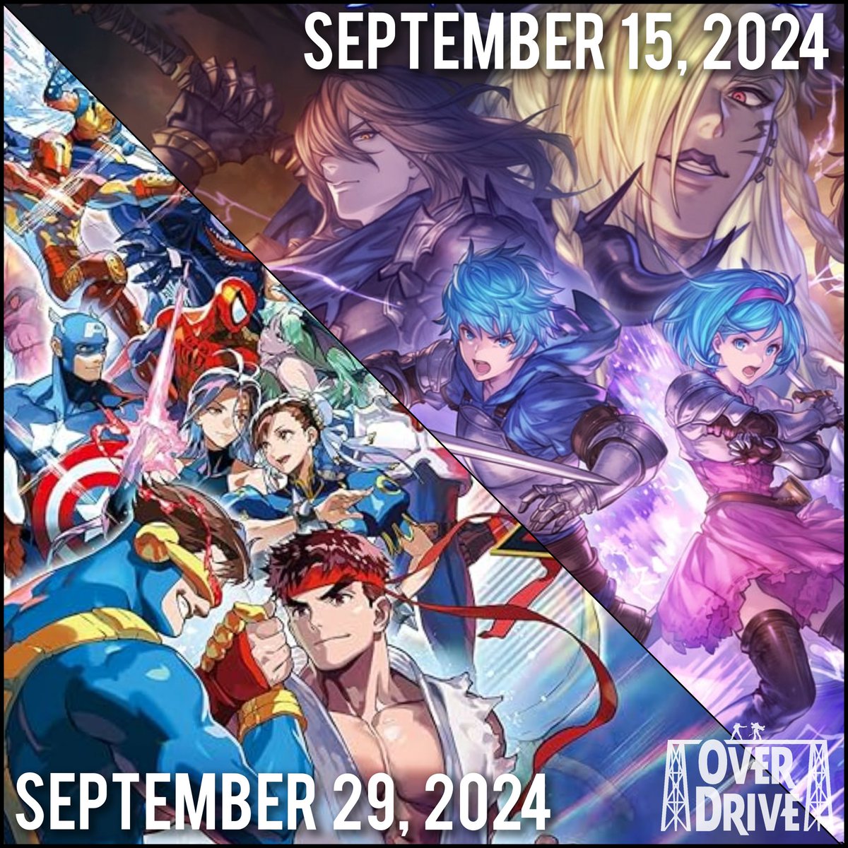 Announcing our next two Free Online Tournaments! These will be the last two before our next In-Person event in October!

Granblue Fantasy Versus: Rising - September 15

Marvel Vs Capcom 2 (Steam) - September 29

Links to sign up are below!