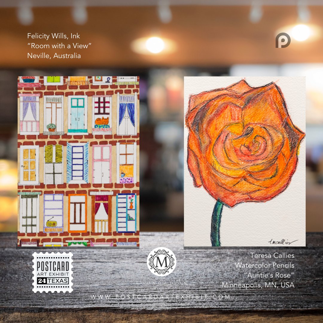 These lovely art cards arrived in support of <a href="/millhousemck/">MillHouse Foundation</a> - This year we are about artists supporting artists in #postcardartexhibit24! Thank you, Felicity Wills <a href="/fkmw88/">felicity wills</a> &amp; Teresa Callies <a href="/tmcallies/">teresa 🌻</a>
Follow <a href="/millhousemck/">MillHouse Foundation</a> #postcardartexhibit #artistssupportingartists #artforacause