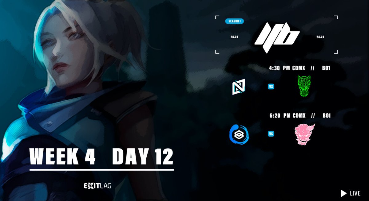 LIVE OR DIE, ELLOS LO DECIDEN EL DIA DE HOY 1 OPORTUNIDAD MAS O TE VAS⚡️

Un SKR con ese podero jugador Hebi que buscara aun vivir🙏

Match1 -4:30pm:
@ZeroNoteOficial Vs <a href="/rapax_lykos/">Rapax Lýkos Gaming</a> 

Match2 -6:20pm:
<a href="/NewCombatLine/">New Combat Line</a> Vs @SakuraEsport5 

Los podras ver en:twitch.tv/leaguethunders📺