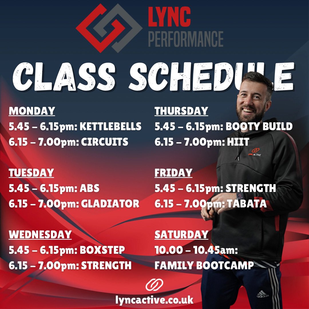 LyncPerformance's tweet image. We also offer a FREE Outdoor Bootcamp on Monday night at 6:30pm! 

Come and join us this week 💪🏼