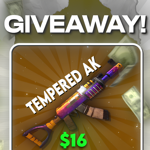 FlashedGamba's tweet photo. 🔥 RUST SKIN GIVEAWAY 🔥

🎁 Tempered AK Giveaway

➡️ TO ENTER:

✅ Follow me &amp; @flashedgamba
✅ Retweet + Like
✅ Tag 2 friend
✅ Join discord server https://t.co/nBioix2hy7

⏰ Giveaway ends in 7 days! https://t.co/TTniOoN0i9