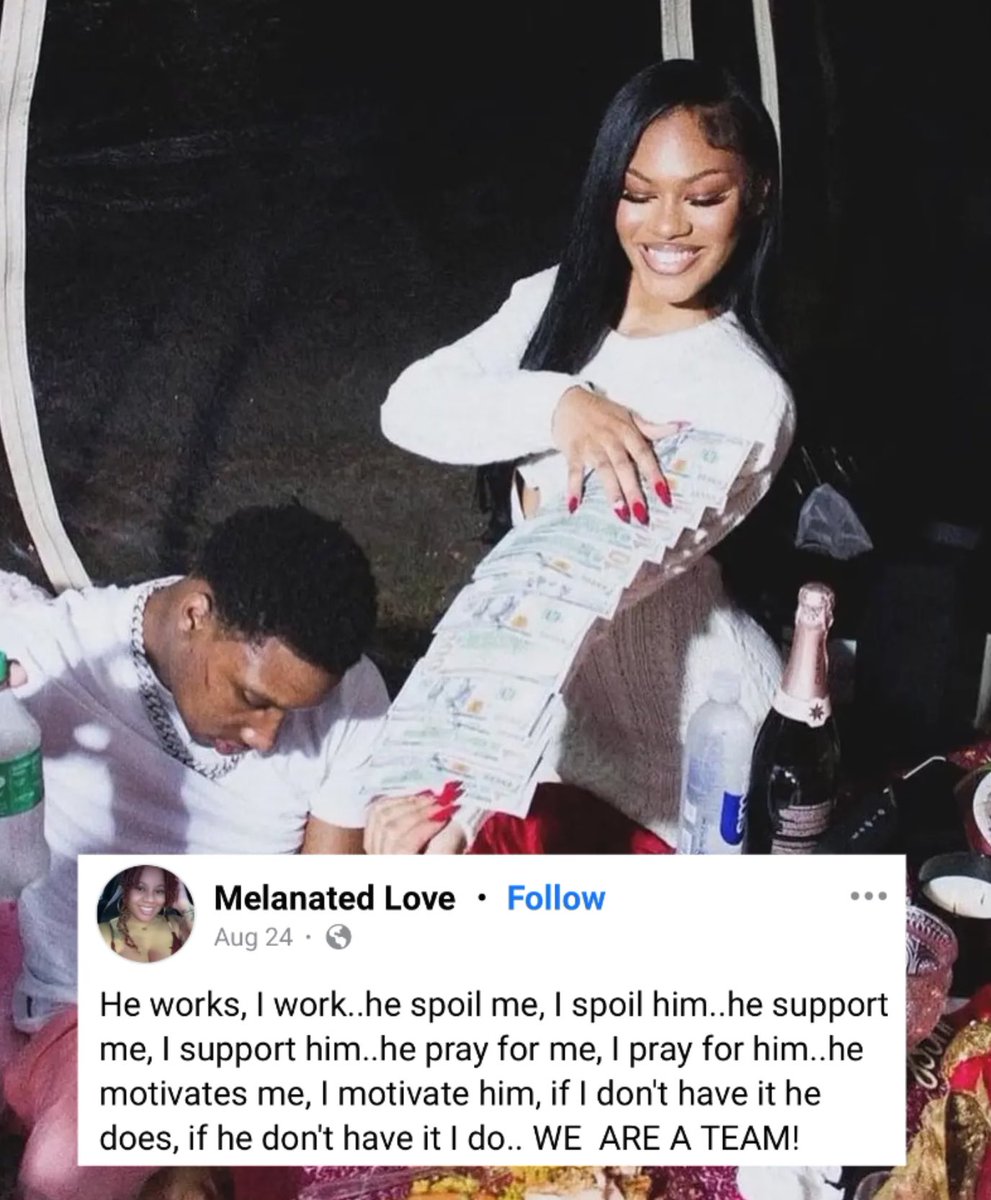 mymixtapez's tweet image. Woman explains why a good relationship should be 50/50 on everything