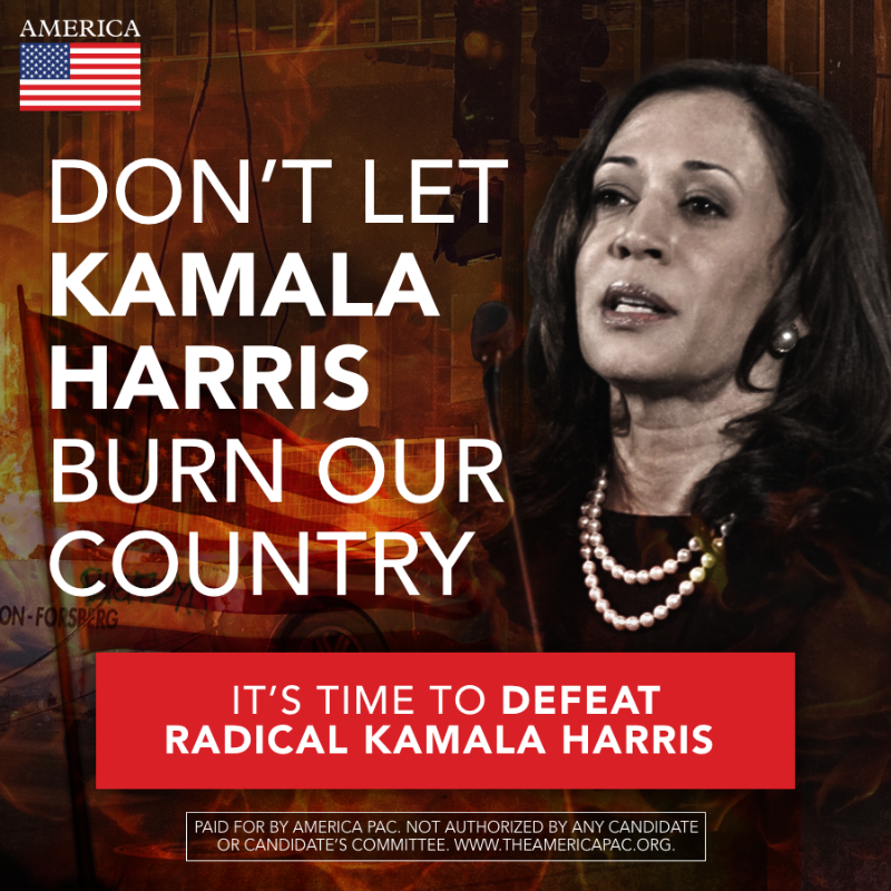 theamericapac's tweet photo. Kamala Harris turned Georgia into a border state, hurting our economy and Georgia jobs, and now crime is on the rise.

You can put a stop to Kamala’s chaos. Make your plan to vote today and help President Trump win Georgia and secure the border!