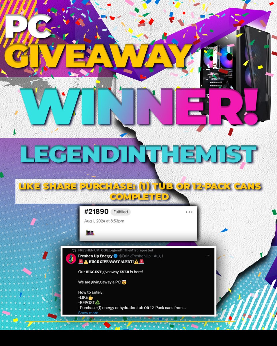 Freshen Up Energy tweet media