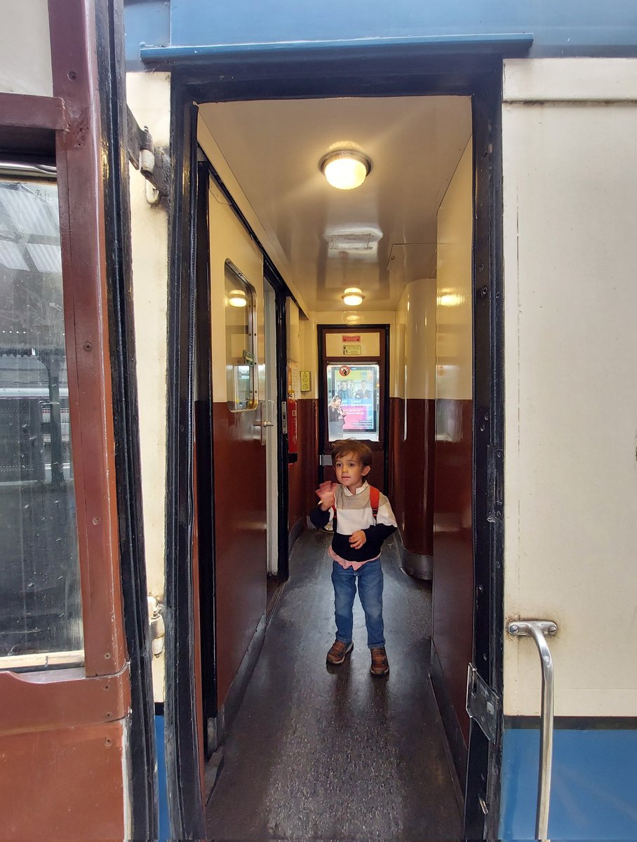 A very special day out today with my little train enthusiast thanks to <a href="/SteamTrains_Dub/">RPSI-Dublin</a>, a stunning train journey and wonderful atmosphere 🚂