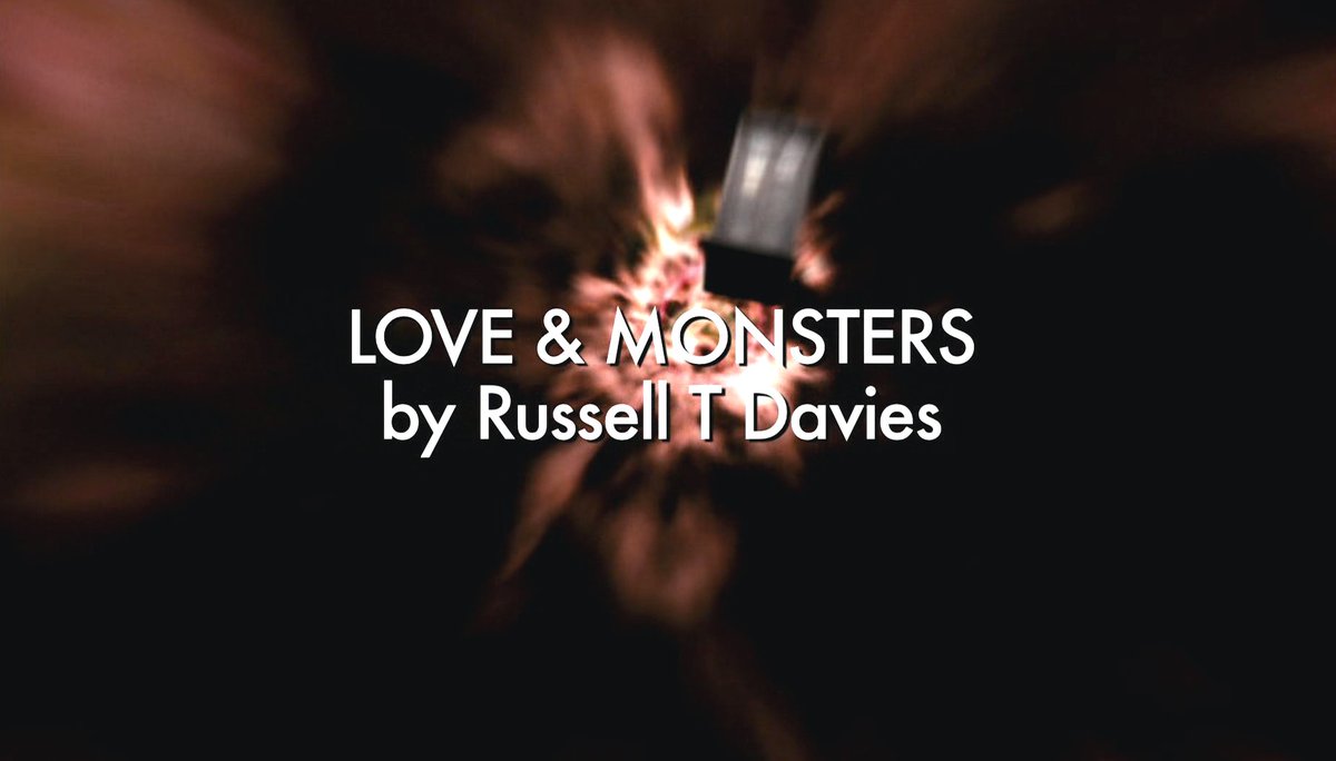 watchyourrass's tweet photo. Join us today at 6:00 PM ET as we watch the Doctor Who episode Love &amp; Monsters! The livestream will be available to our $15 or more Patreon Patrons: https://t.co/9wRb7vuxV8 https://t.co/dJy90543Wt