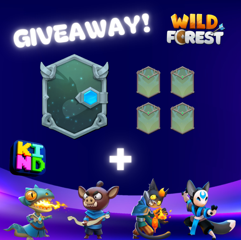 Sorteo Flash ⚡️⚡️

🎁1 Basic Pack de Wild Forest
🎁4 Tiny packs
🎁4 Unidades de Wild forest (aleatorias) 

¿Cómo participar?
🔹Like y RT
🔹Seguir a: @BerasainIgnacio <a href="/MaximoLorenzoo/">debon</a> <a href="/walidsouki/">Elwalo.Ron | KIND ADL</a> <a href="/xManuuk/">xManuuk | KIND</a> 
🔹Etiquetar a un amigo

El martes 3 se anuncian los ganadores.
Buena