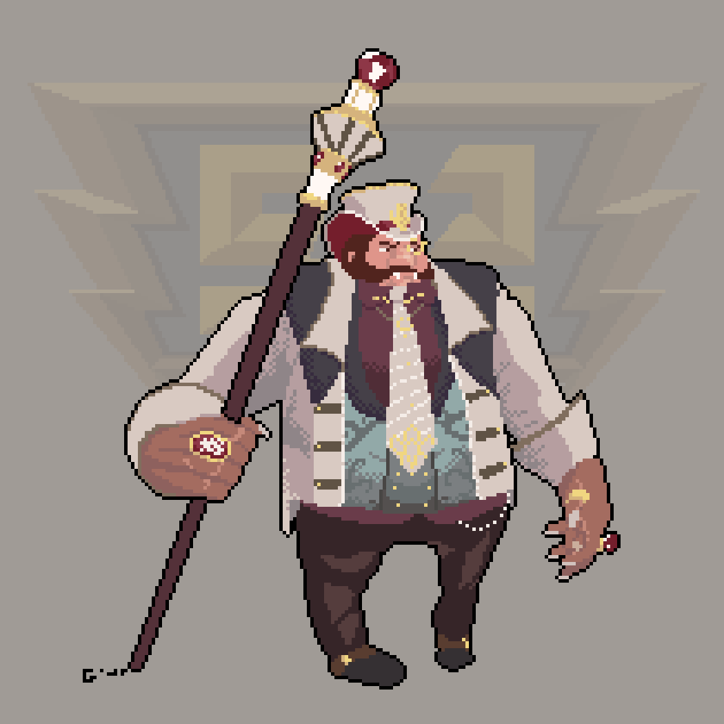 Gerrto12's tweet photo. #Fanart of @SMITEGame
- God : #Kumbhakarna 
- Skin : Sir Snooze 

#pixelart #smite 
#god #skin #character #smite2 #pixelartist https://t.co/bA8HZp5gUN
