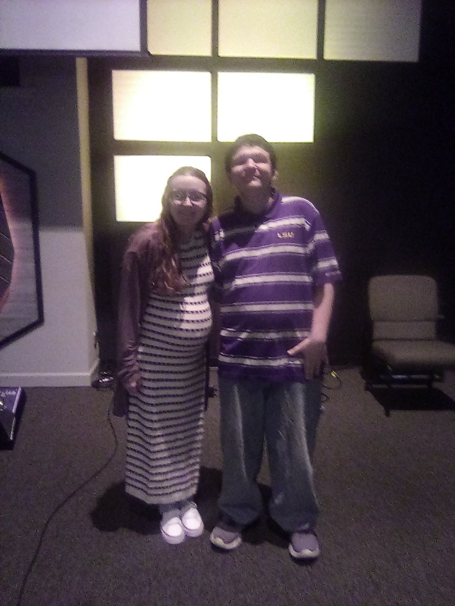 donnivyn93398's tweet photo. I took pictures with my friends at church today my friend Brooke and Silton 

I'm so happy and so proud of Silton he graduated from The Way Training Center today at Northside Assembly of God at church https://t.co/sTGpmxFhAz