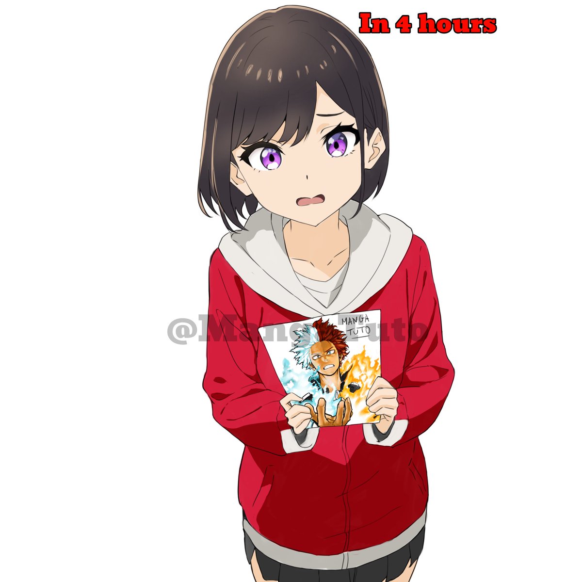 MangaTuto_on's tweet photo. this drawing took me 4 hours 🥵🥵 #Disney #Manga https://t.co/6EAV9yamEN