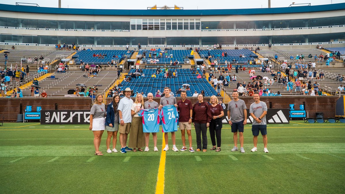 Lee Flames (@leeuflames) on Twitter photo Before tonight’s <a href="/ChattanoogaFC/">Chattanooga FC</a> match, two of our very own were honored at midfield together!
Thanks for having us out, CFC! ⚽️
#FiredUp🔥 Before tonight’s <a href="/ChattanoogaFC/">Chattanooga FC</a> match, two of our very own were honored at midfield together!
Thanks for having us out, CFC! ⚽️
#FiredUp🔥