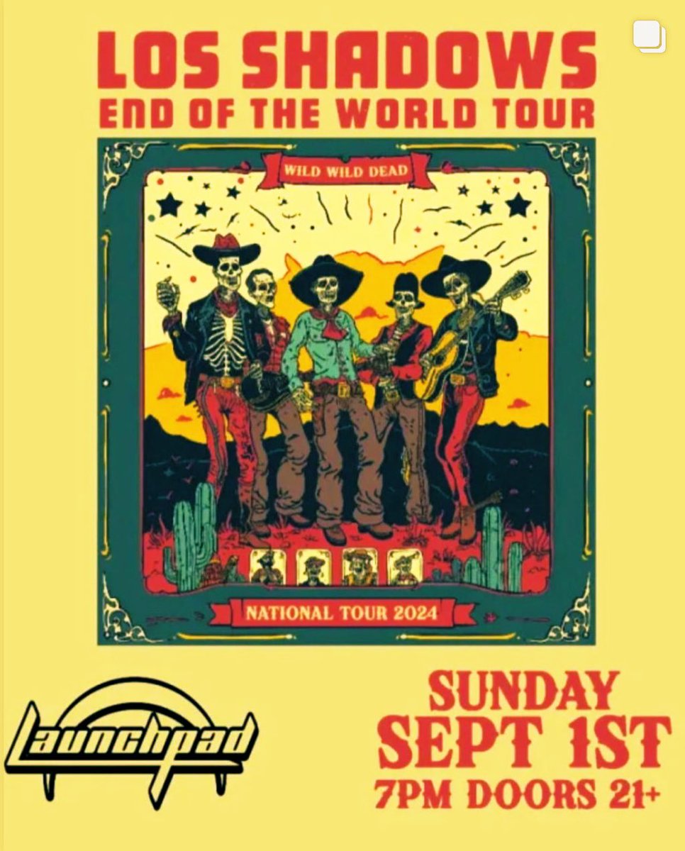 LosShadows's tweet image. Tonight at the Launchpad in Albuquerque!

Come say wassup