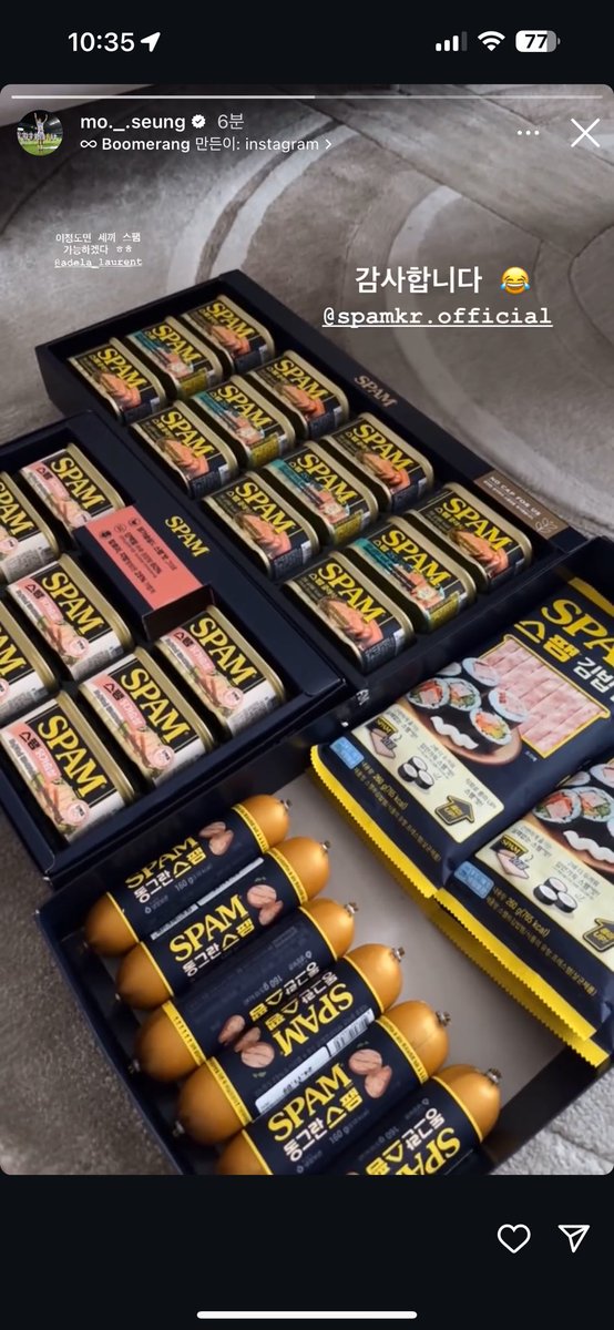 승모 스팸에서 스팸받았엌ㅋㅋㅋㅋㅋㅋㅋㅋㅋㅋㅋㅋㅋㅋㅋㅋㅋㅋㅋㅋㅋㅋㅋㅋㅋㅋㅋㅋㅋ
스팸먹고 잘해라 승모야...^^