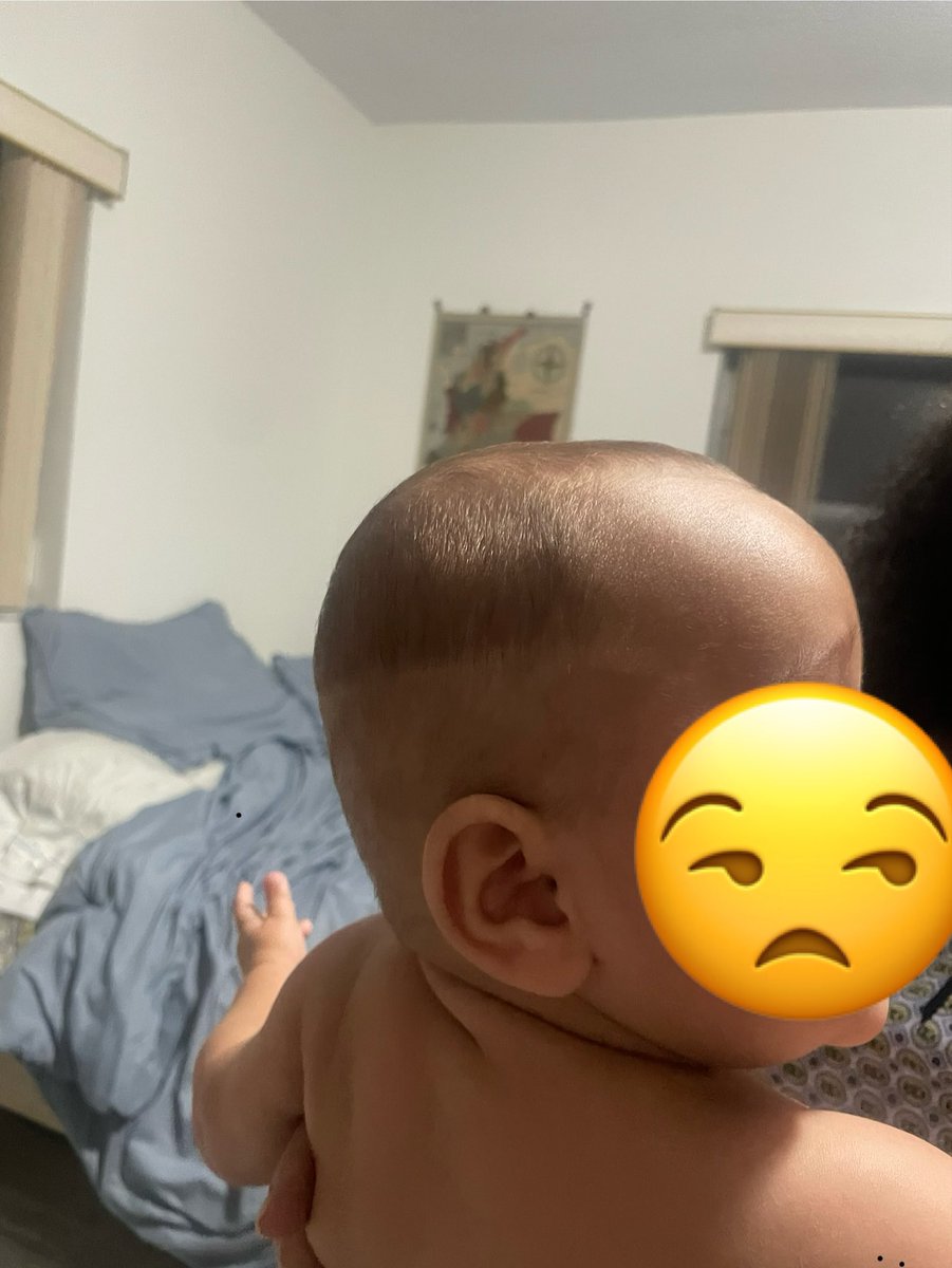 Whoever gave my nephew this bullshit ass haircut count your fucking days bruh