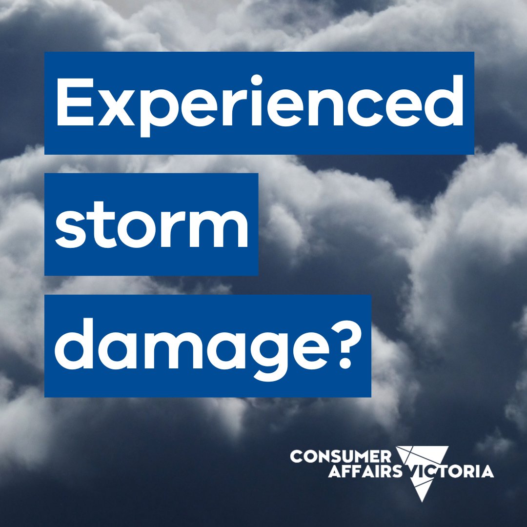 consumervic's tweet image. Find advice on your rights as you clean up and recover: consumer.vic.gov.au/disasterhelp

To stay informed, follow @vicemergency

#VicStorms #MelbourneWeather #MelbWeather
