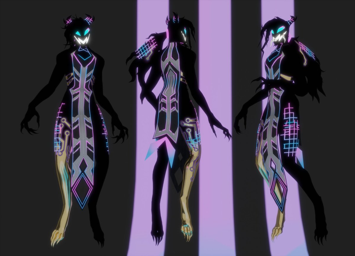 RoboticAngelG4L's tweet image. THE CYBER DEMON/CRYPTID IS OUT WOO!! 👾😈
COME GET IT NOW! Thank you to all who decide to purchase it and share it around! You all rock! 
GUMROAD LINK: g4l1l30.gumroad.com/l/cyberdemon
BOOTH LINK:
g4l1l30.booth.pm/items/6064590
--
#vrc #vrchat #avatar #gumroad #demon #Monster #cyberpunk #cryptid