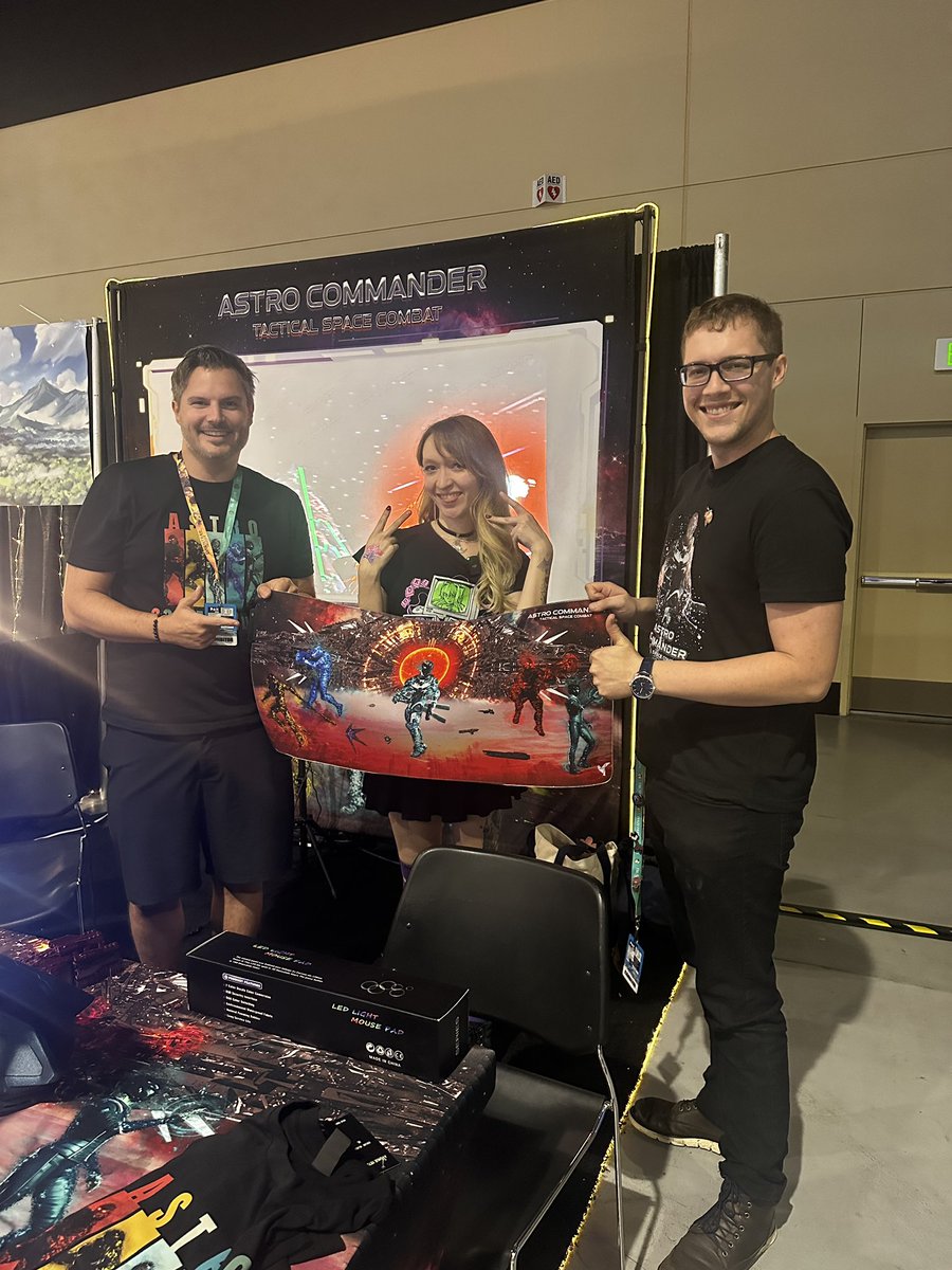 astrocommand's tweet image. Congratulations to day three raffle winner at the Astro Commander PAX West Booth! Narttu_deesee