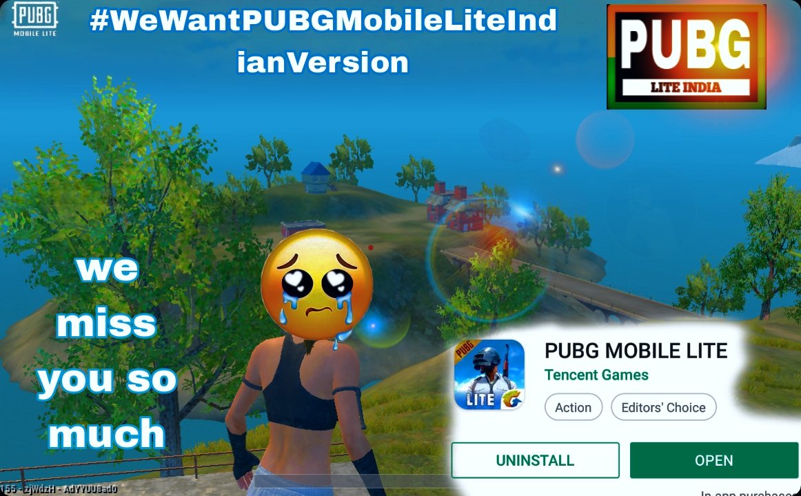 RahulRa60123591's tweet image. #WeWantPUBGMobileLiteIndianVersion 

@TencentGames
👇
@LevelInfinite 
👇
@hisohn 
👇
@PUBGMobileLite