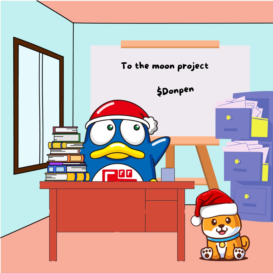 DonPenOnX's tweet photo. This penguin is busy making moves. Stay tuned, $Donpen is just getting started!

このペンギンは動き出しています。お見逃しなく、$Donpen はまだ始まったばかりです！ https://t.co/afUnNQSLHu