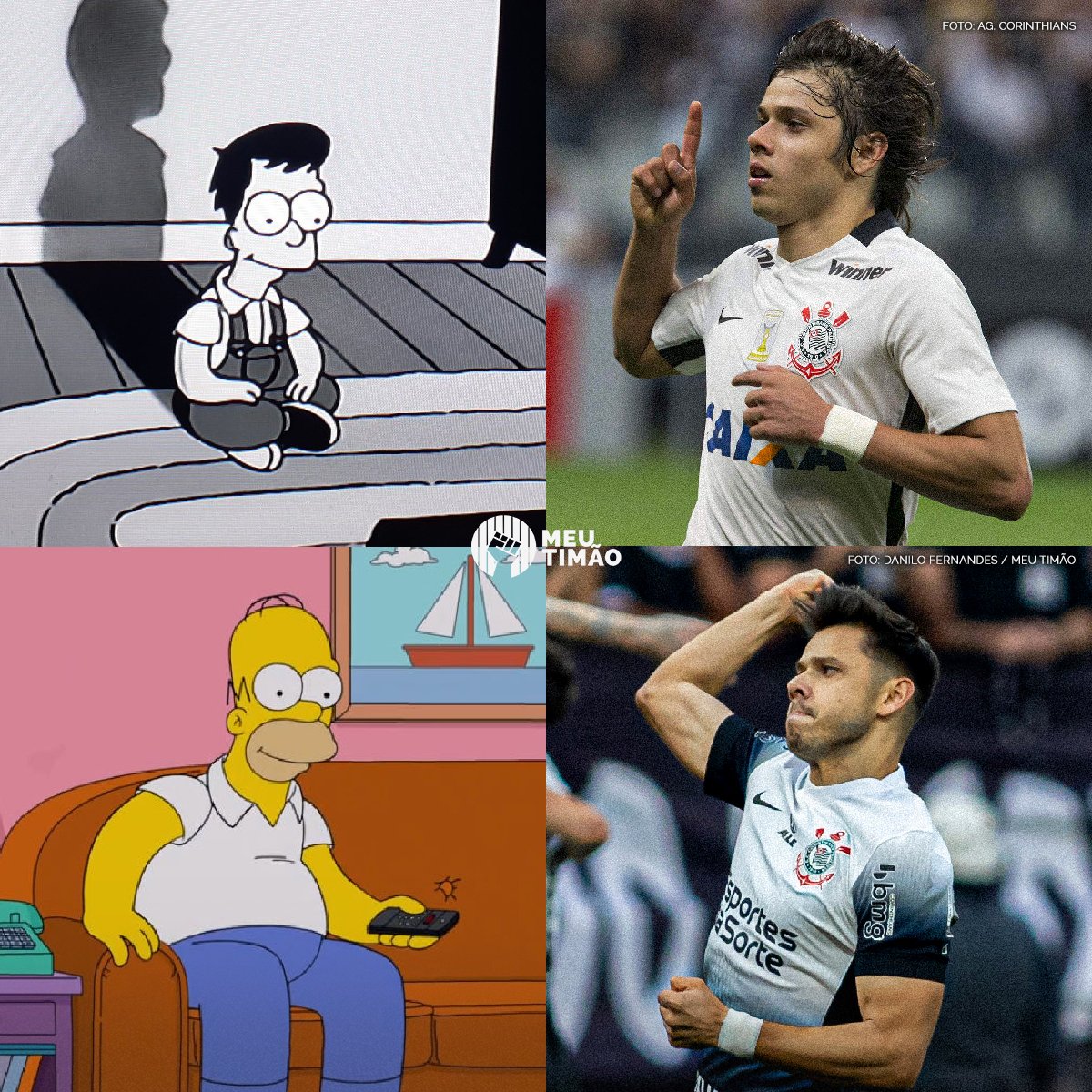 MeuTimao's tweet photo. MEMÓRIAS 🤩 🖤

📸 Ag. Corinthians &amp; Danilo Fernandes / Meu Timão https://t.co/743GN30Bv9