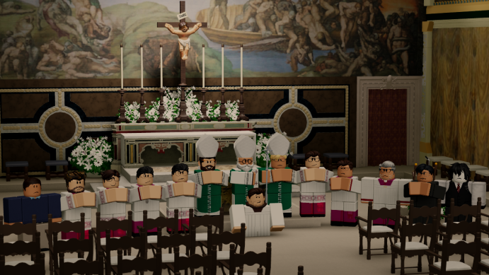 HEGerardImbert's tweet photo. Tonight I had the honour to impose the pallium on our new pope. I wish him the best of luck and many blessings for his pontificate, that is may be very fruitful! https://t.co/gWS8KcgkNB
