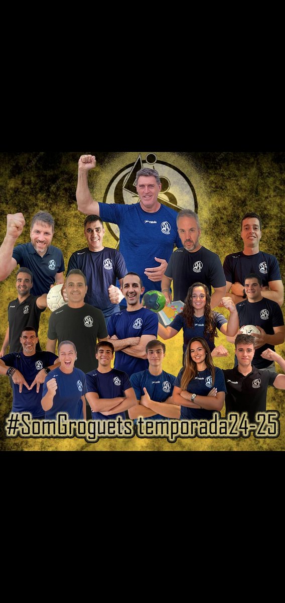Nuestro equipo de entrenadores/as  ya están preparados para empezar esta apasionante #temporad2425 de nuestra #BaseGrogueta.

¡¡Esta semana arrancan los entrenamientos!! 💛🖤