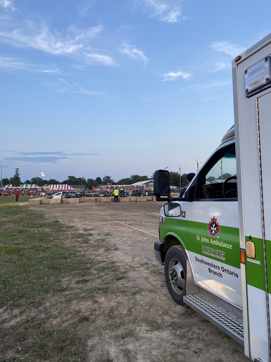 St. Thomas-Elgin MFRs out supporting SJA Brantford Woodstock division at the <a href="/ParisFair/">Paris Fair</a> this weekend!
