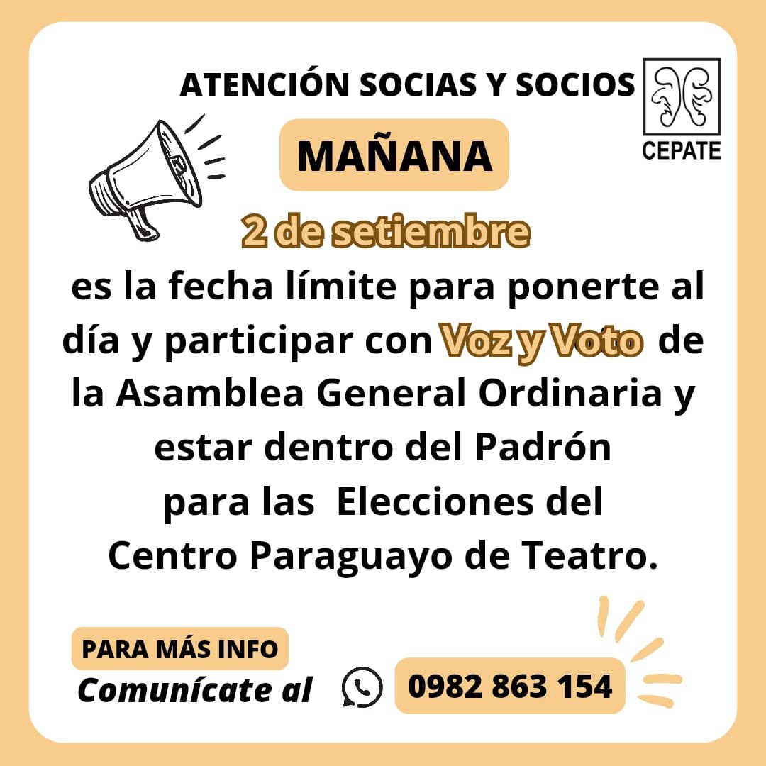 CENTRO PYO DE TEATRO (@ce_pa_te) on Twitter photo 