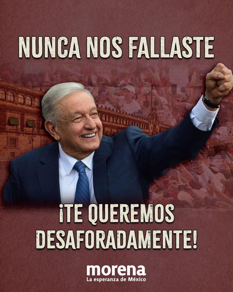 #HastaSiemprePresidente