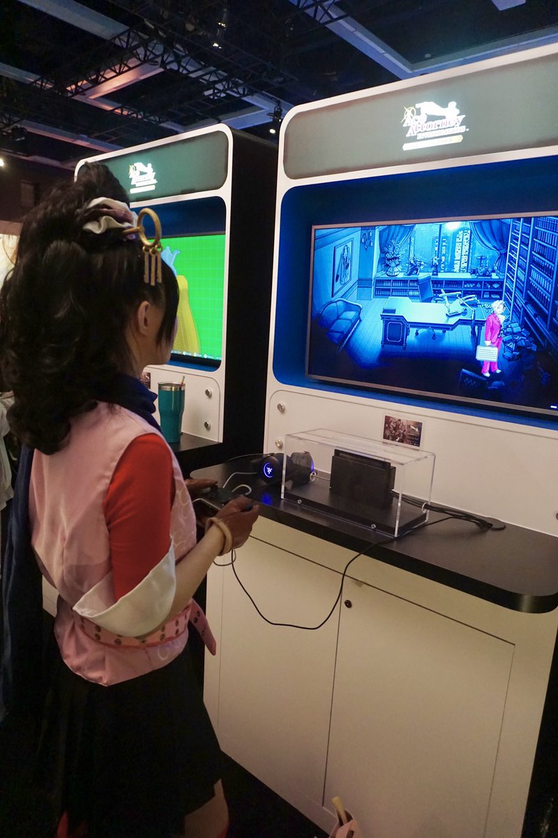 Ace Attorney (@aceattorneygame) on Twitter photo The Ace Attorney Investigations Collection demo at #PAXWest 2024 is both Prosecutor and Great Thief approved!
Thanks for stopping by @sky_ch1ld and <a href="/acebubbletea/">acebubbletea</a>! The Ace Attorney Investigations Collection demo at #PAXWest 2024 is both Prosecutor and Great Thief approved!
Thanks for stopping by @sky_ch1ld and <a href="/acebubbletea/">acebubbletea</a>!