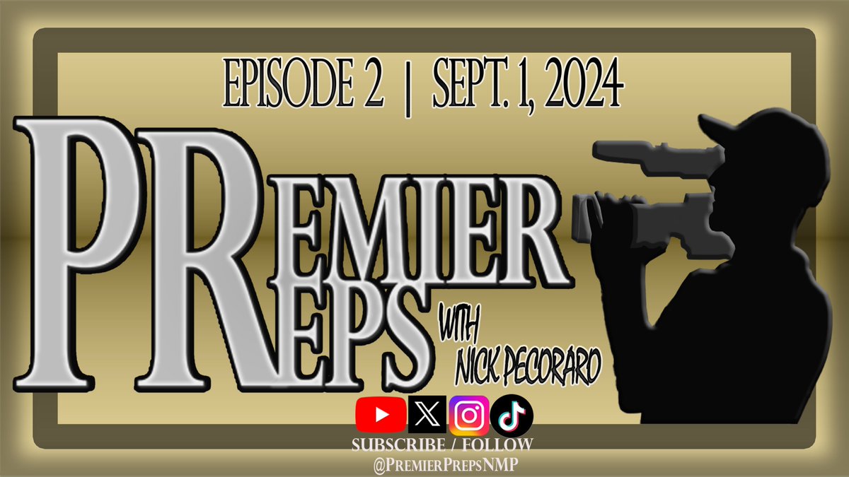 PremierPrepsNMP's tweet photo. Episode 2 drops at 5 pm on YouTube!

🏈@Jesuitsacfball vs @RioAmericanoFB 
🚩🏈@AthleticsColfax vs @Rocklinflag 
🚩🏈@CBHSSacramento vs @_DC_Athletics
🏐Christian Brothers vs @Folsom_High 
PLUS🏈@delorofootball is featured!

TUNE IN!

➡️https://t.co/xyGLq7yxK2⬅️ https://t.co/wjYTrYCVF9